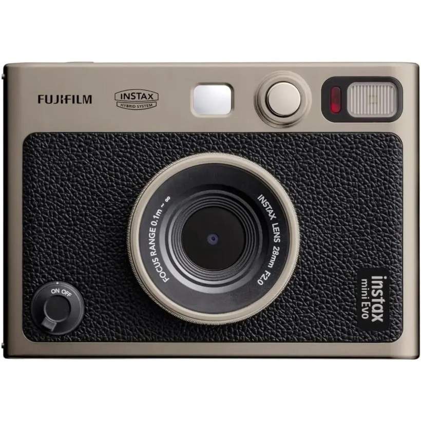 Фотокамера миттєвого друку Fujifilm Instax Mini EVO 90th Anniversary Titanium Gold Bundle Limited Edition