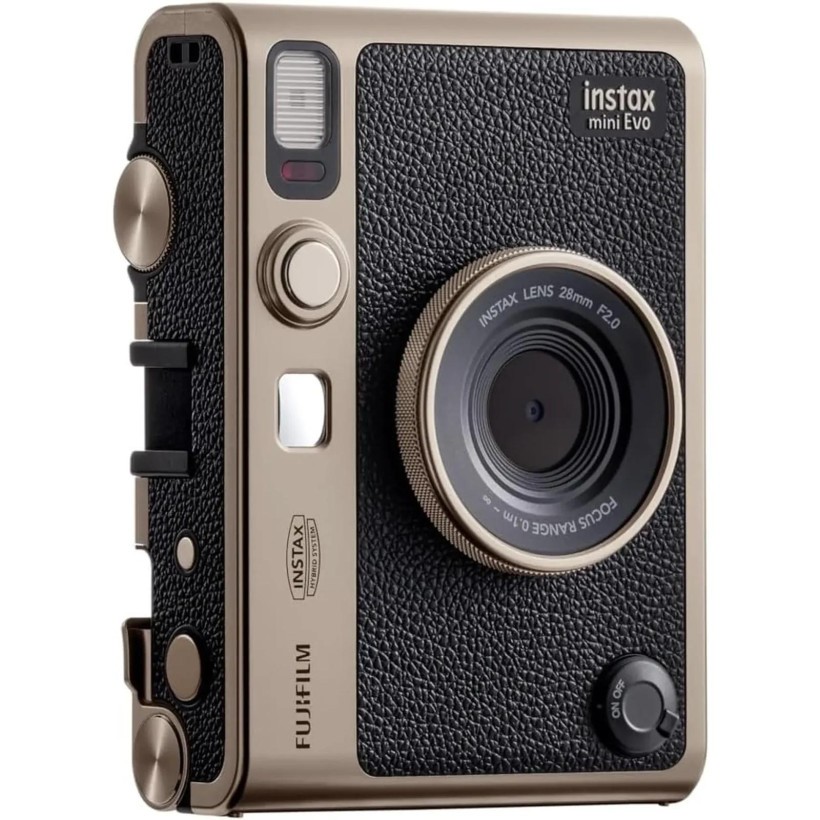 Фотокамера миттєвого друку Fujifilm Instax Mini EVO 90th Anniversary Titanium Gold Bundle Limited Edition  Фото №0