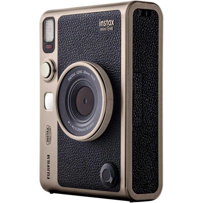 Фотокамера миттєвого друку Fujifilm Instax Mini EVO 90th Anniversary Titanium Gold Bundle Limited Edition  Фото №3