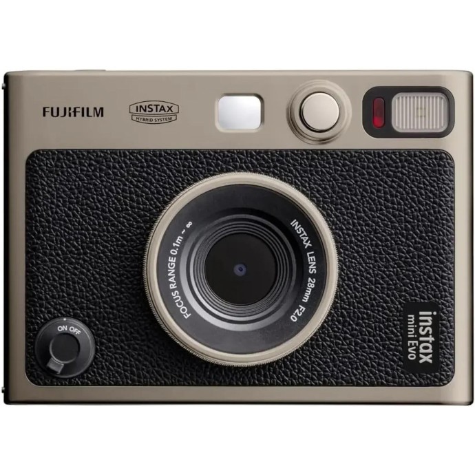 Фотокамера миттєвого друку Fujifilm Instax Mini EVO 90th Anniversary Titanium Gold Bundle Limited Edition