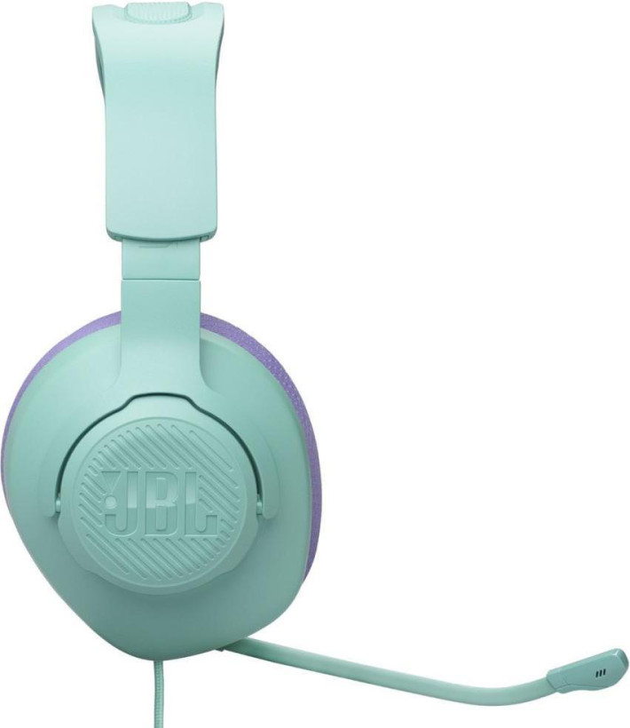 Навушники з мікрофоном JBL Quantum 100M2 Cyan (JBLQTUM100M2CYN)  Фото №6