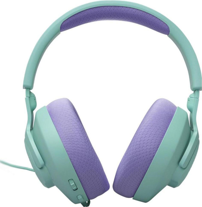 Навушники з мікрофоном JBL Quantum 100M2 Cyan (JBLQTUM100M2CYN)  Фото №5