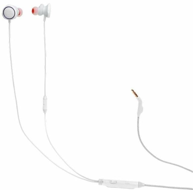 Навушники з мікрофоном JBL Quantum 50 White (JBLQUANTUM50WHT)  Фото №1