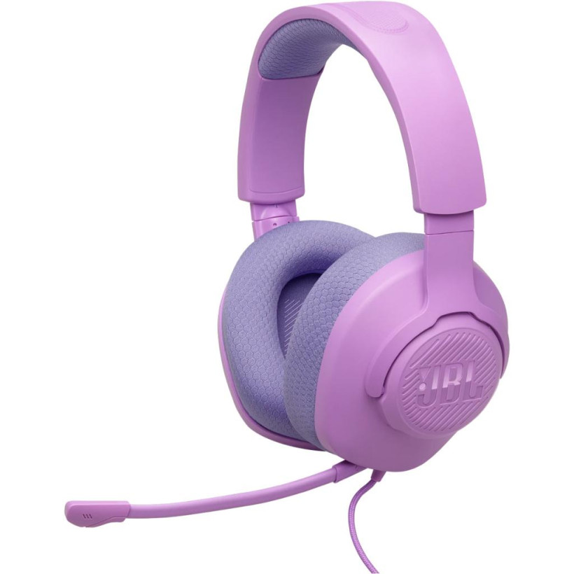 Навушники з мікрофоном JBL Quantum 100M2 Purple (JBLQTUM100M2PUR)  Фото №0