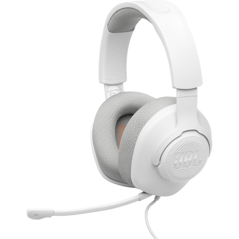 Навушники з мікрофоном JBL Quantum 100M2 White (JBLQTUM100M2WHT)  Фото №0