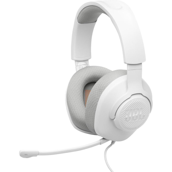Навушники з мікрофоном JBL Quantum 100M2 White (JBLQTUM100M2WHT)  Фото №0