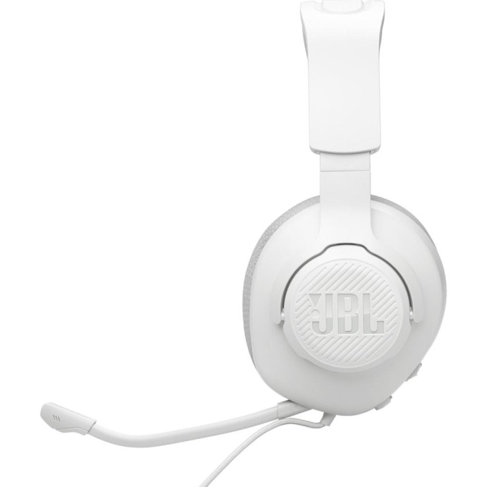 Навушники з мікрофоном JBL Quantum 100M2 White (JBLQTUM100M2WHT)  Фото №2
