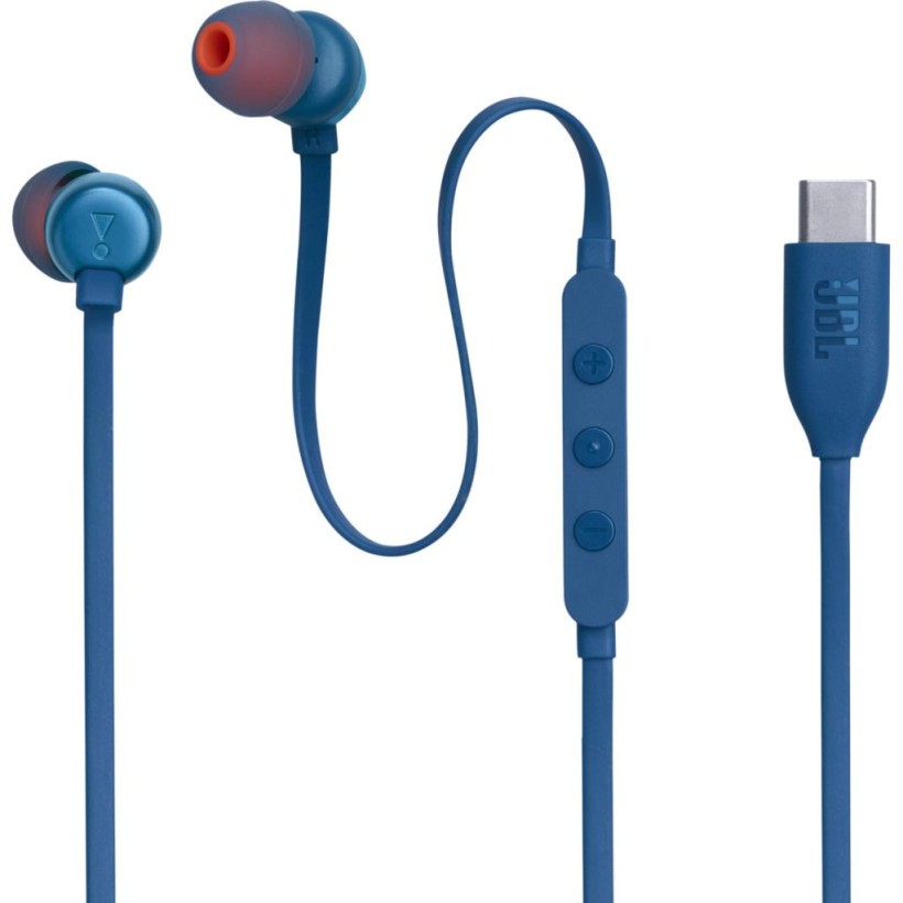 Наушники с микрофоном JBL Tune 310C Blue (JBLT310CBLU)  Фото №0