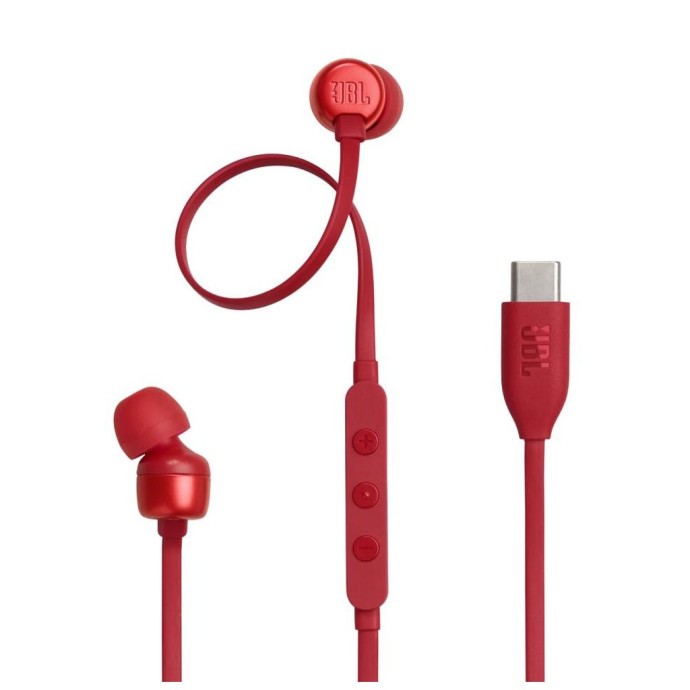 Наушники с микрофоном JBL Tune 310C Red (JBLT310CRED)