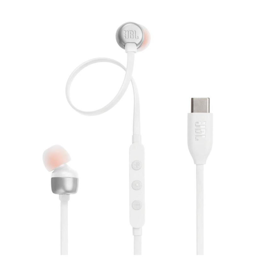 Наушники с микрофоном JBL Tune 310C White (JBLT310CWHT)