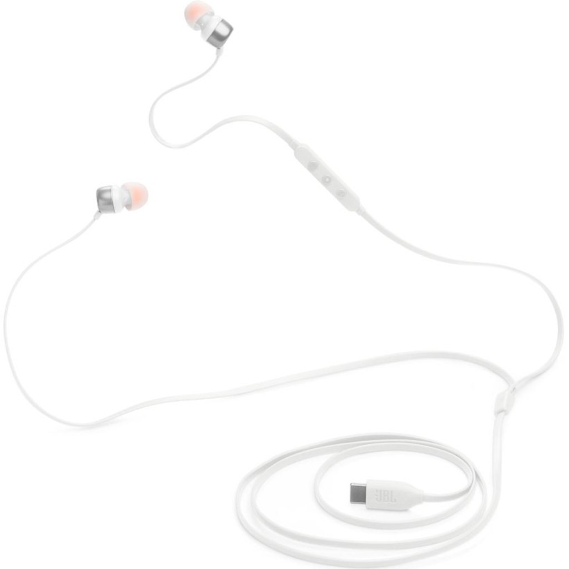 Наушники с микрофоном JBL Tune 310C White (JBLT310CWHT)  Фото №2