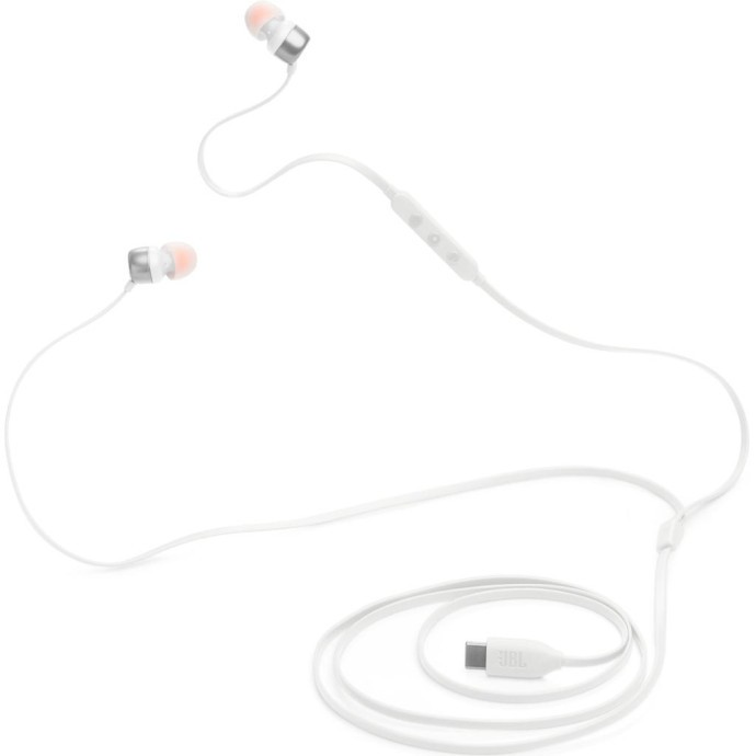 Наушники с микрофоном JBL Tune 310C White (JBLT310CWHT)  Фото №2