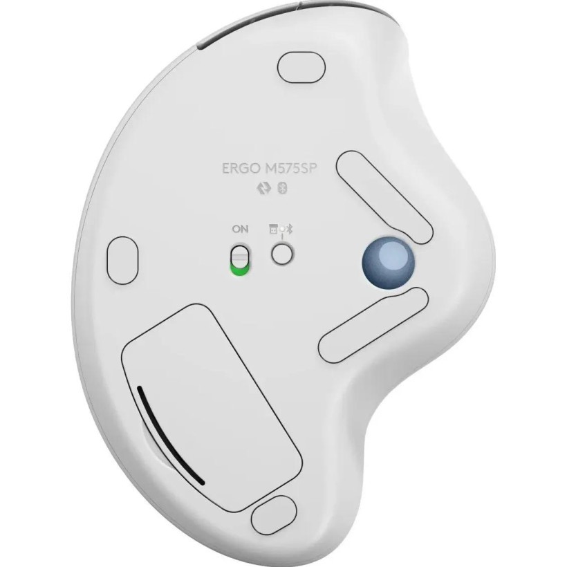 Трекбол Logitech Ergo M575S Offwhite (910-007030)  Фото №4
