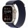 Смарт-часы Apple Watch Ultra 2 GPS + Cellular 49mm Natural Titan. Case w. Navy Alpine Loop - Large (MYT33+MXN03)