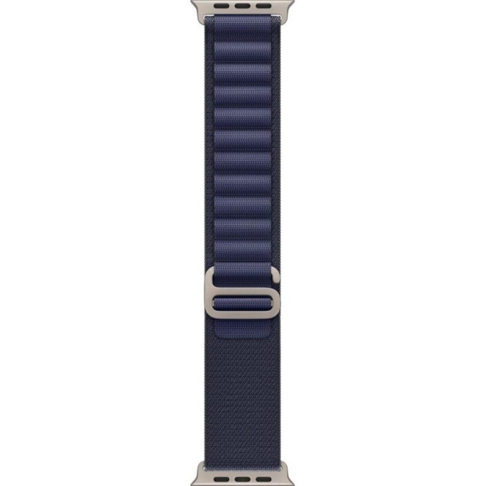 Смарт-часы Apple Watch Ultra 2 GPS + Cellular 49mm Natural Titan. Case w. Navy Alpine Loop - Large (MYT33+MXN03)  Фото №0