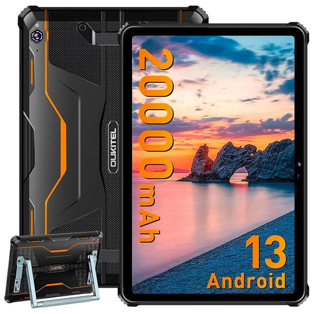 Планшет Oukitel RT6 NFC 8/256GB 4G Dual Sim Orange (6931940750226) (Global EU)