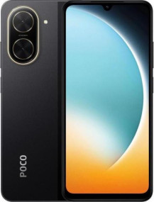 Смартфон POCO C71 3/64GB Power Black (Global EU) (с зарядным устройством)