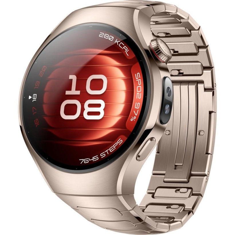 Смарт-годинник HUAWEI Watch 5 42 mm Sand Gold Titanium (Soc-L29M, 55020EVP)