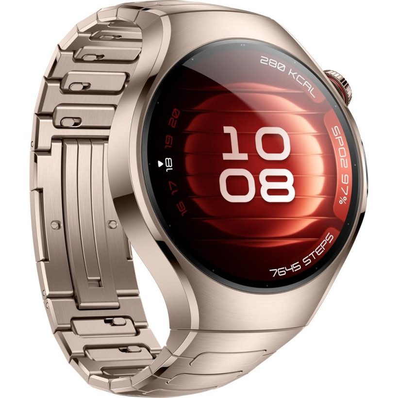 Смарт-годинник HUAWEI Watch 5 42 mm Sand Gold Titanium (Soc-L29M, 55020EVP)  Фото №0
