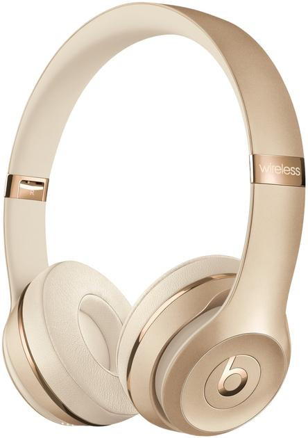 Навушники з мікрофоном Beats by Dr. Dre Solo3 Wireless Gold (MT283)