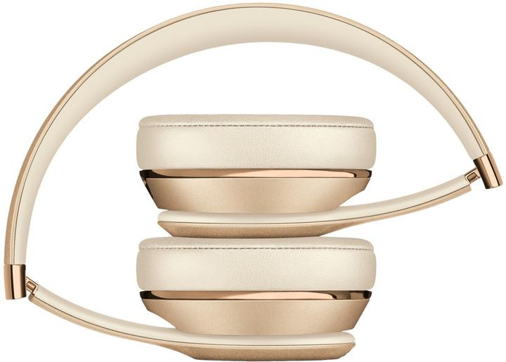 Навушники з мікрофоном Beats by Dr. Dre Solo3 Wireless Gold (MT283)  Фото №1