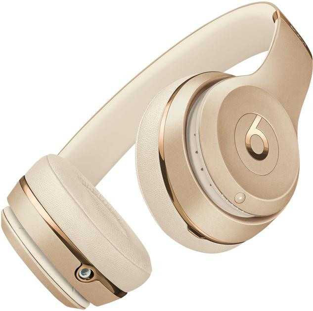 Навушники з мікрофоном Beats by Dr. Dre Solo3 Wireless Gold (MT283)  Фото №2