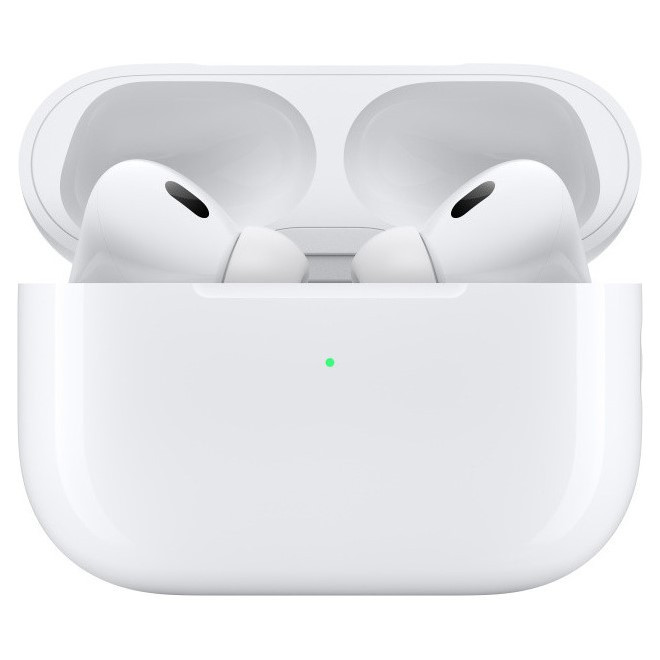 Навушники TWS Apple AirPods Pro 2nd generation with MagSafe Charging Case USB-C (MTJV3)  Фото №0