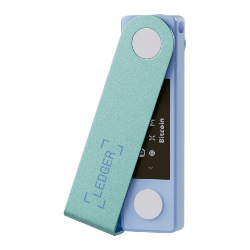 Апаратний криптогаманець Ledger Nano X Pastel Green  Фото №1