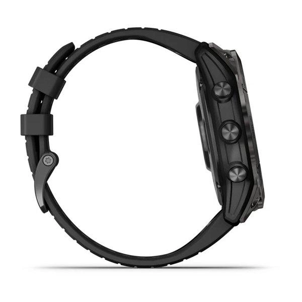 Смарт-часы Garmin Epix Pro Gen 2 Sapphire 51mm Carbon G. DLC Tit. with Black Band (010-02804-00/01)  Фото №3