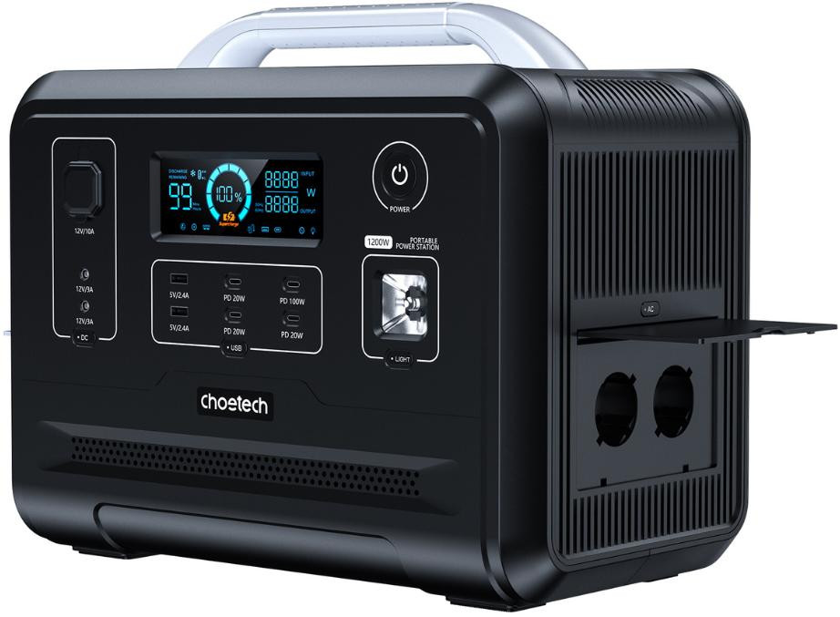 Зарядна станція Choetech Portable Power Station 1200W (BS005)  Фото №1