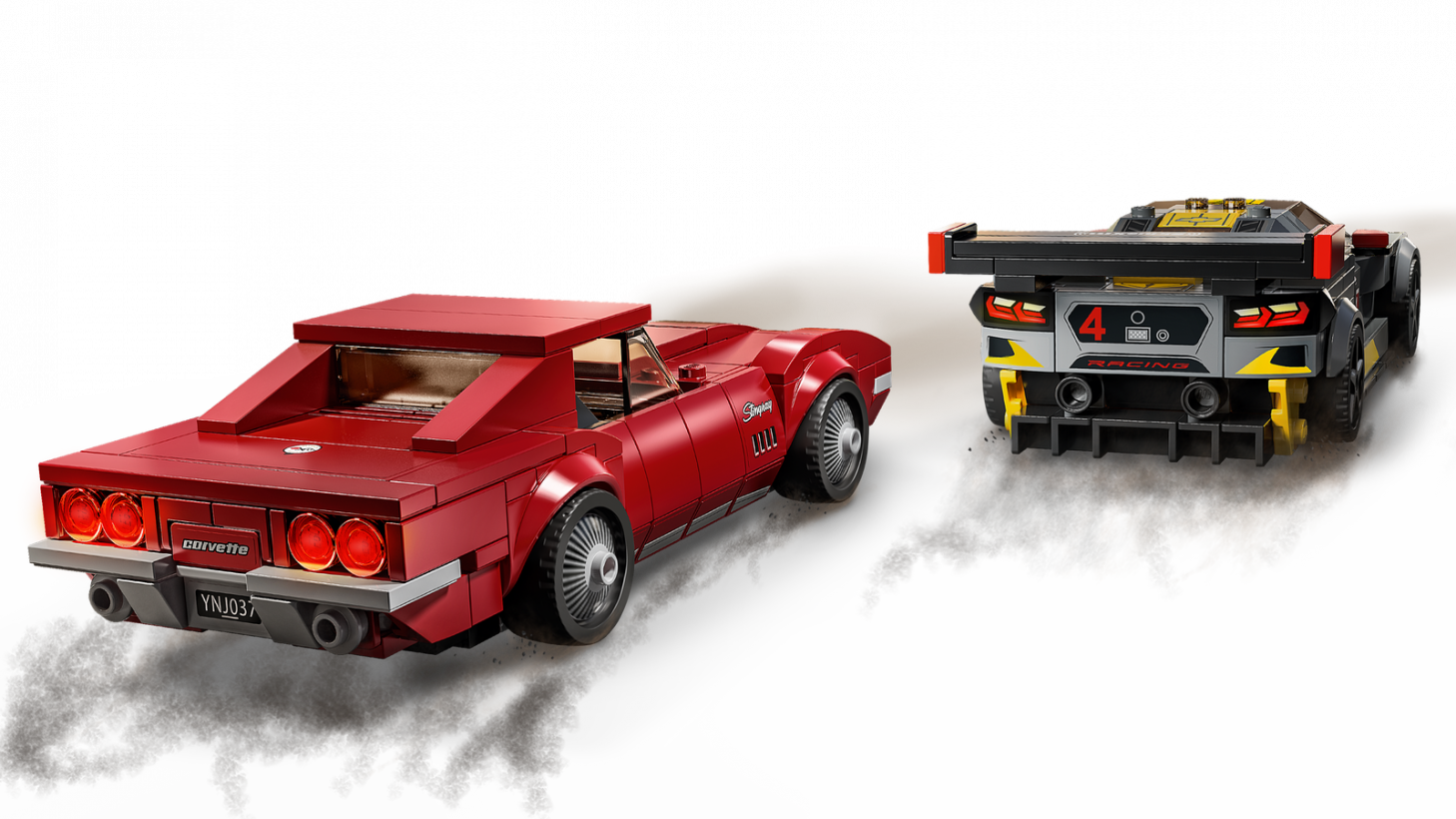 Блоковый конструктор LEGO Speed Champions Шевроле Corvette C8.R Race Car and 1968 Шевроле (76903)  Фото №0