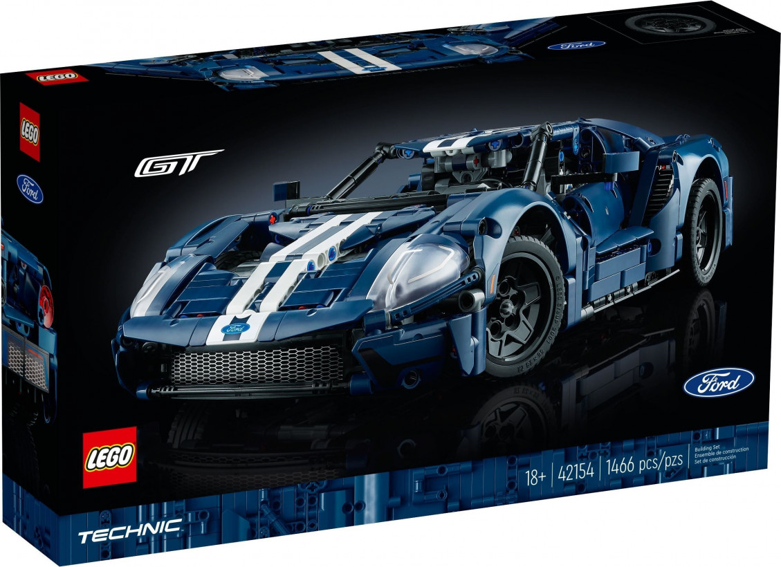 Авто-конструктор LEGO Technic Ford GT 2022  Фото №0