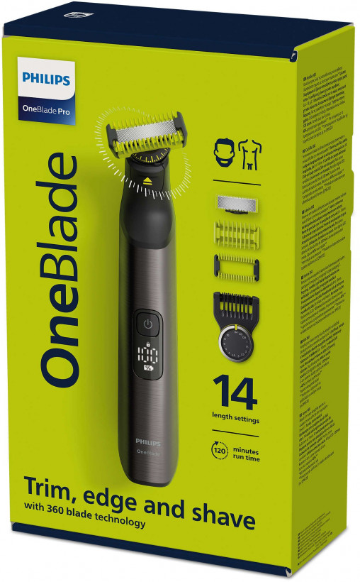 Триммер для бороды и усов Philips OneBlade QP6551/15  Фото №2