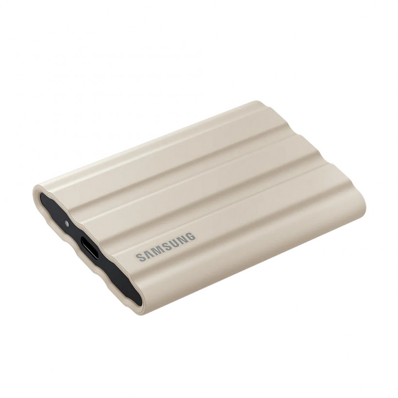 SSD накопитель Samsung T7 Shield  накопитель Samsung T7 Shield 1TB Beige (MU-PE1T0K)  Фото №1