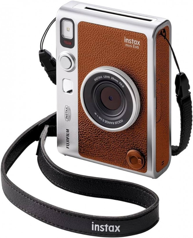 Фотокамера мгновенной печати Fujifilm Instax mini EVO Brown (16812534)  Фото №4