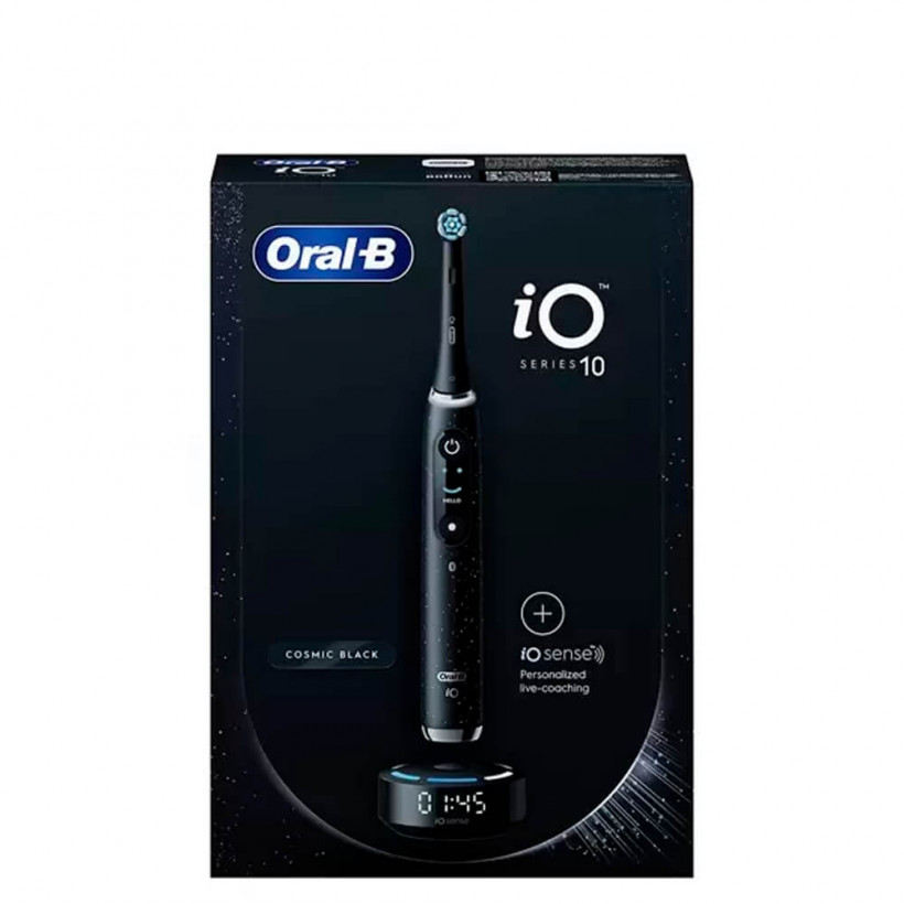 Электрическая зубная щетка Oral-B iO Series 10 Cosmic Black  Фото №2