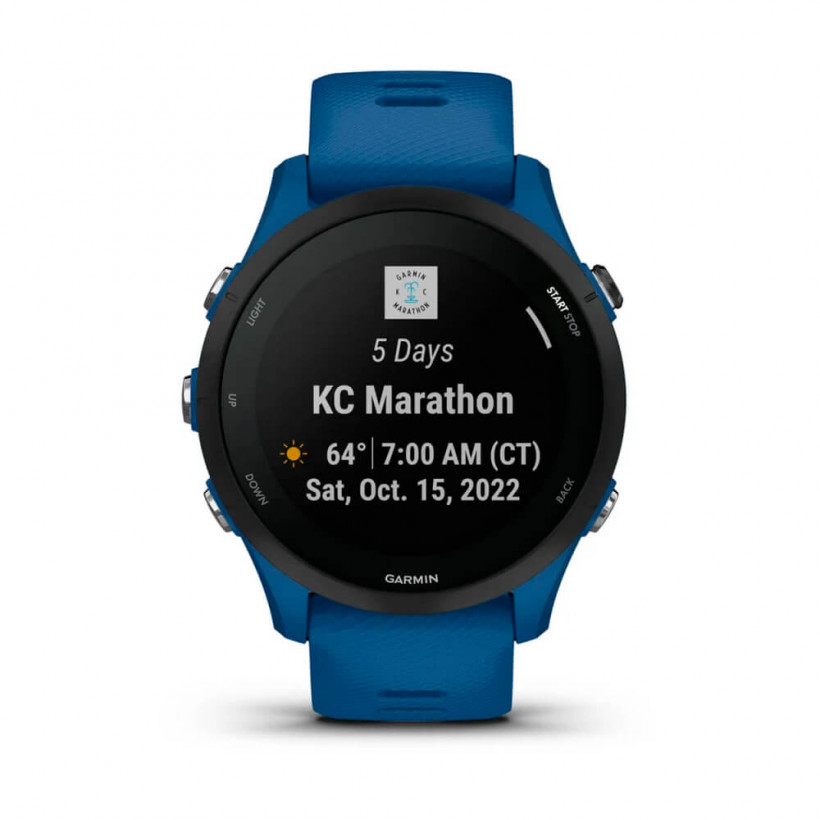 Смарт-годинник Garmin Forerunner 255 Tidal Blue (010-02641-01/11)  Фото №2