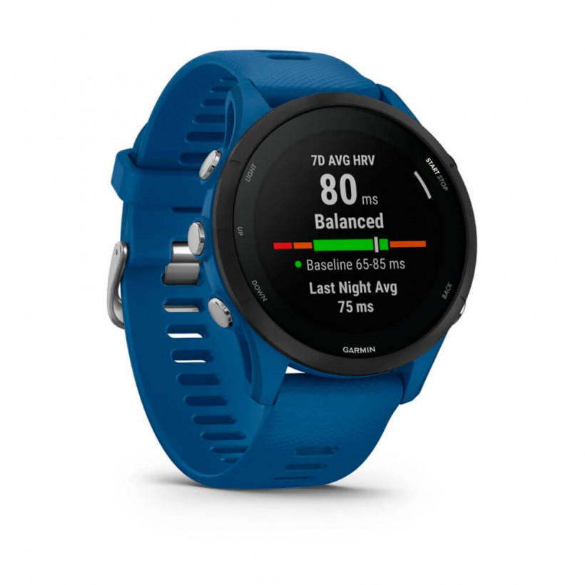 Смарт-годинник Garmin Forerunner 255 Tidal Blue (010-02641-01/11)  Фото №3