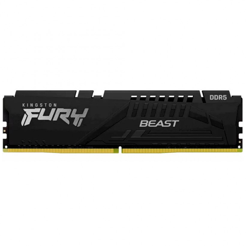 Пам&#039;ять для настільних комп&#039;ютерів Kingston FURY DDR5 32 GB (2x16GB) 5600 MHz FURY Beast (KF556C36BBEK2-32)  Фото №1