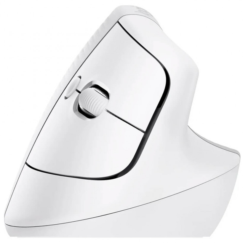 Мышка Logitech Lift for Mac Vertical Ergonomic Mouse Off White (910-006477)  Фото №0