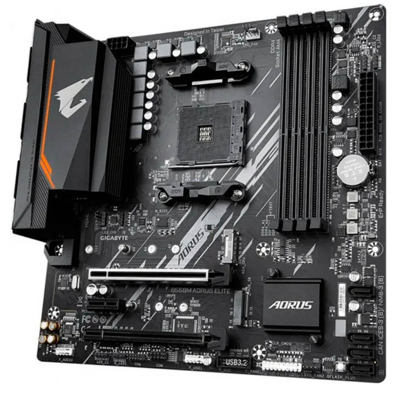 Материнская плата GIGABYTE B550M AORUS ELITE  Фото №0