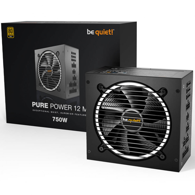 Блок питания be quiet! Pure Power 12 M 750W  Фото №0