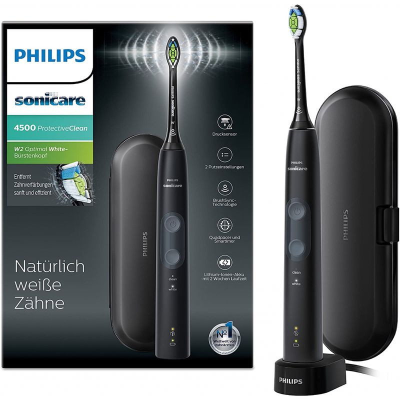 Электрическая зубная щетка Philips Sonicare ProtectiveClean 4500 HX6830/53  Фото №1