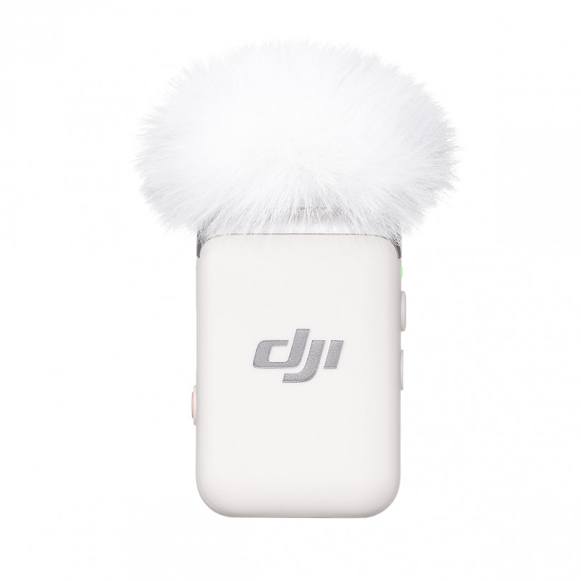 Передатчик радиосистемы DJI Mic 2 Transmitter Pearl White (CP.RN.00000329.01)  Фото №3