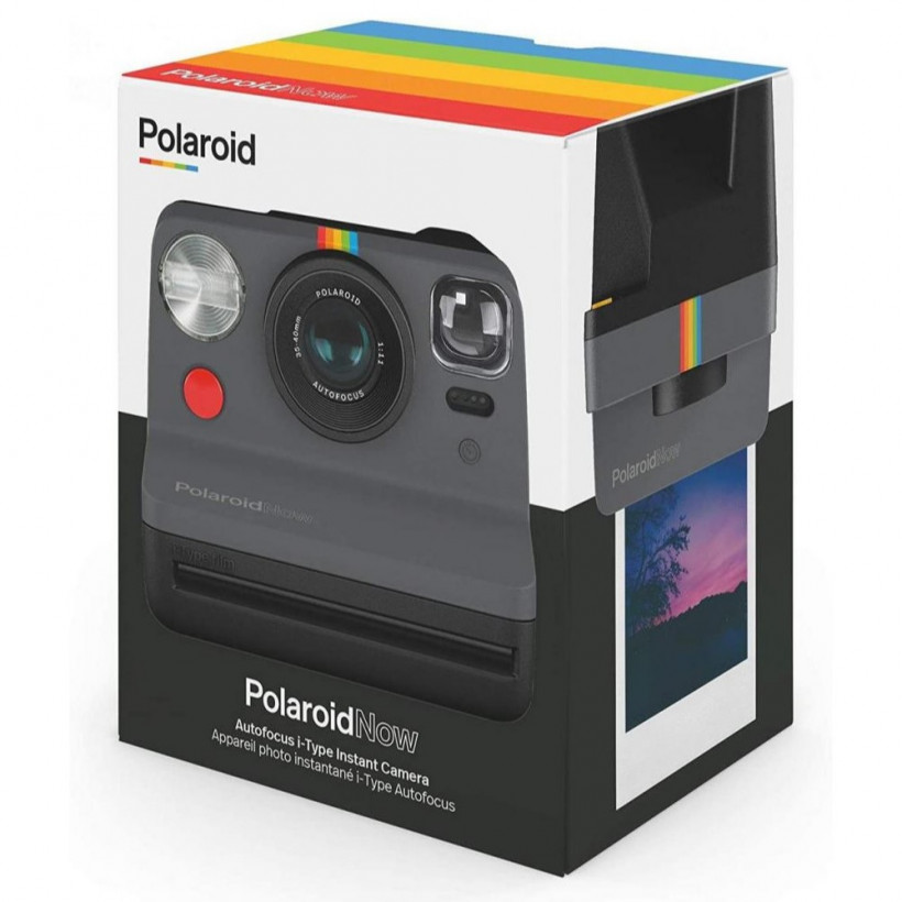 Фотокамера мгновенной печати Polaroid Now Black  Фото №4