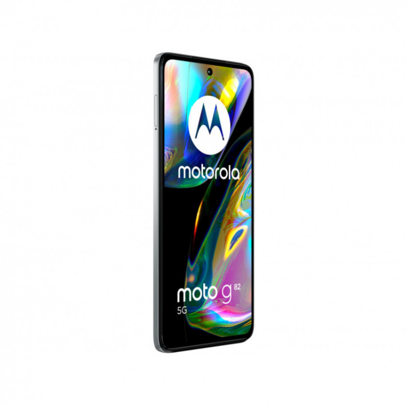 Смартфон Motorola Moto G82 6/128GB White Lily (PAUA0023)  Фото №2