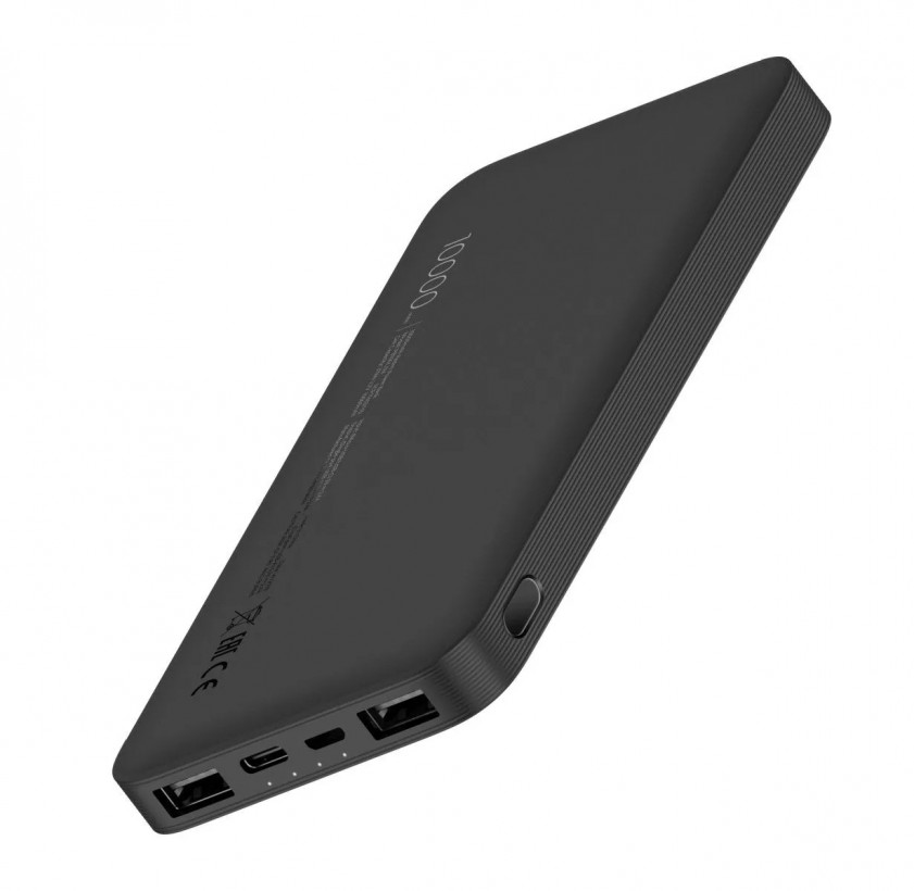 Зовнішній акумулятор (павербанк) Xiaomi Redmi Power Bank 10000mAh Black (VXN4305GL)  Фото №2