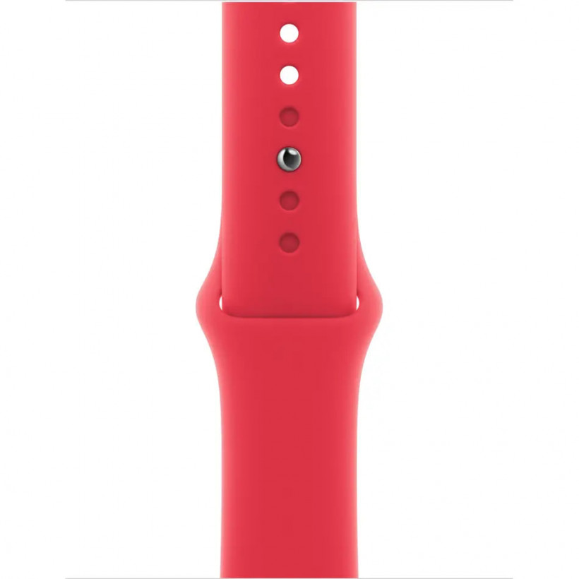 Смарт-часы Apple Watch Series 9 GPS + Cellular 41mm PRODUCT RED Alu. Case w. PRODUCT RED Sport Band - M/L (MRY83)  Фото №1