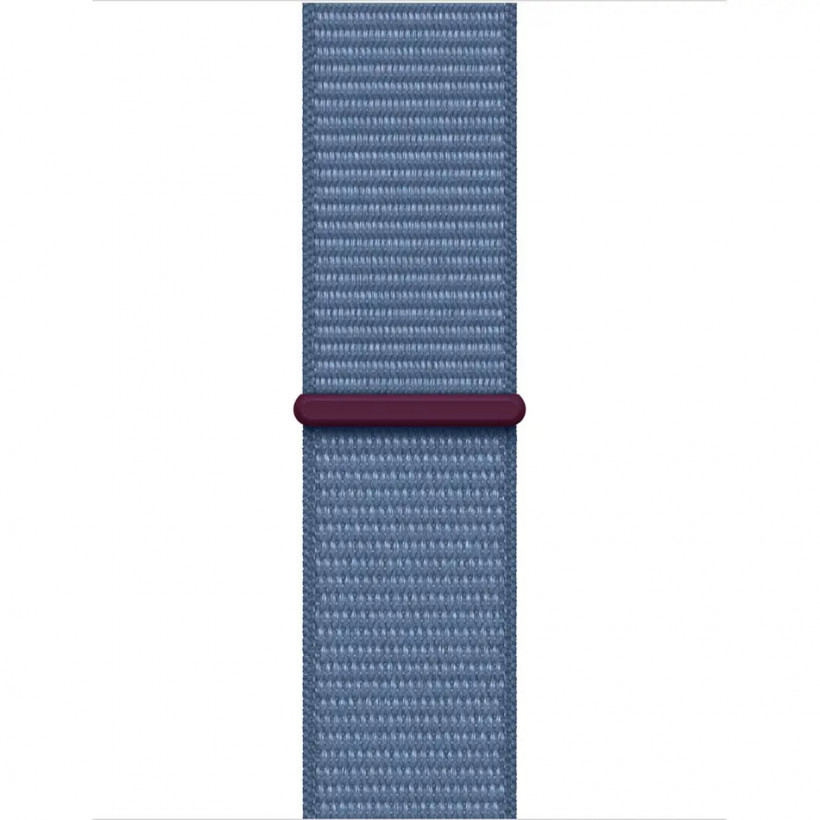 Смарт-часы Apple Watch Series 9 GPS + Cellular 41mm Silver Alu. Case w. Winter Blue Sport Loop (MRHX3)  Фото №1