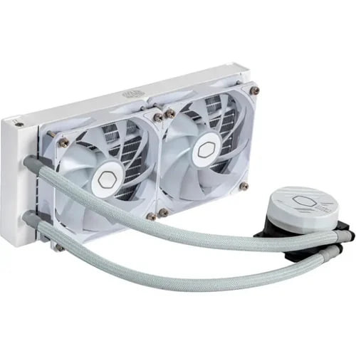 Водяное охлаждение Cooler Master MASTERLIQUID 240L CORE ARGB WHITE (MLW-D24M-A18PZ-RW)  Фото №2